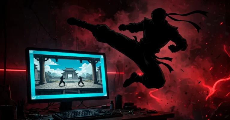 Shadow Fight 2 on PC with keyboard controls